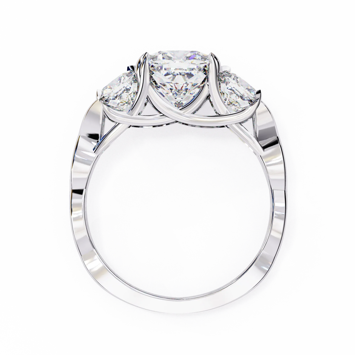 Celeste Trilogy Lab Grown Diamond Ring - Ophiratbf