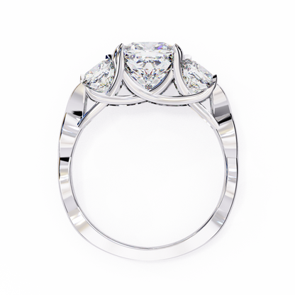Celeste Trilogy Lab Grown Diamond Ring