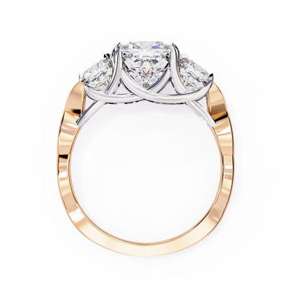 Celeste Trilogy Lab Grown Diamond Ring