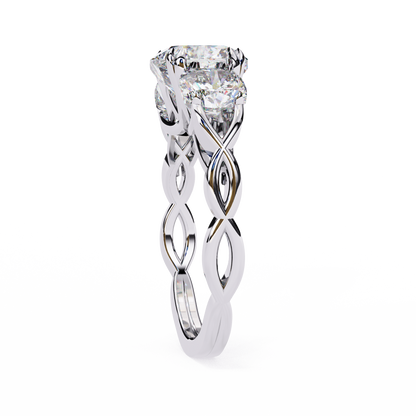 Celeste Trilogy Lab Grown Diamond Ring