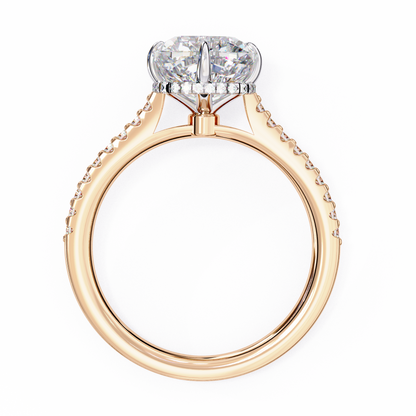 Aurora Embrace Lab Grown Diamond Ring