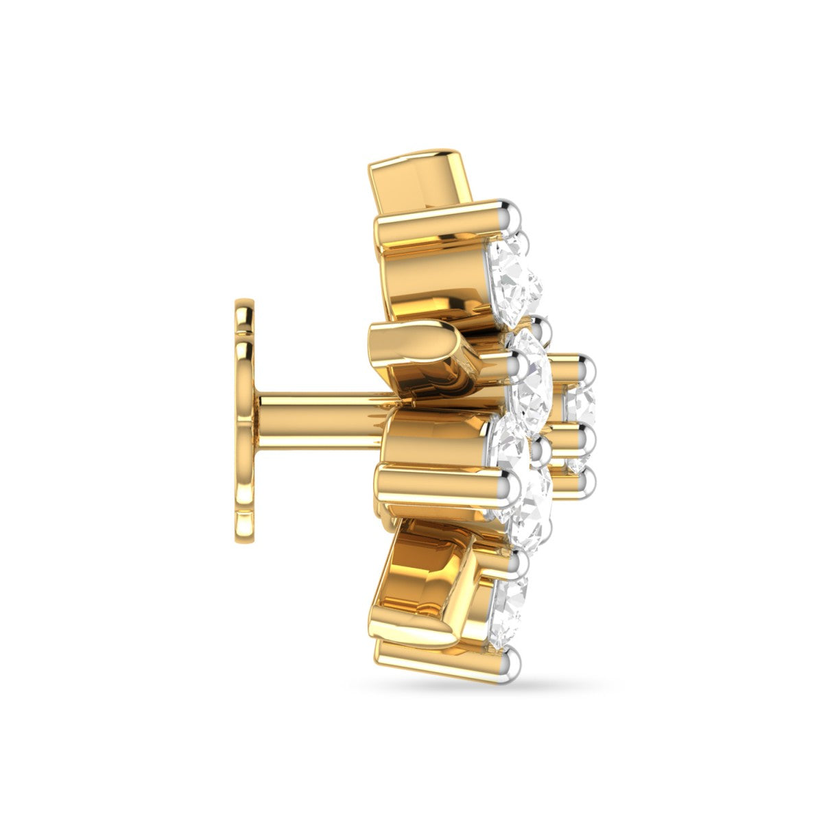 the golrokhi diamond nosepin