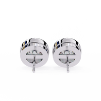 Luna Bezel Lab Grown Diamond Studs - Ophiratbf