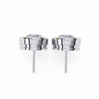 Luna Bezel Lab Grown Diamond Studs - Ophiratbf