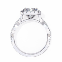 Majestic Twist Lab Grown Diamond Ring - Ophiratbf