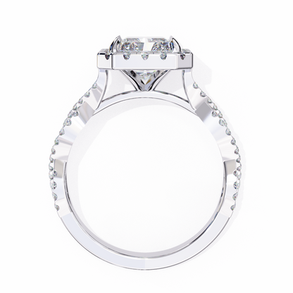 Majestic Twist Lab Grown Diamond Ring