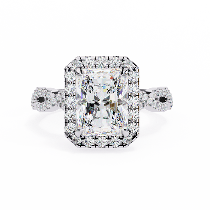 Majestic Twist Lab Grown Diamond Ring