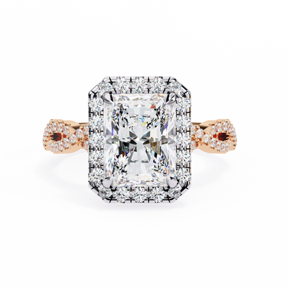 Majestic Twist Lab Grown Diamond Ring