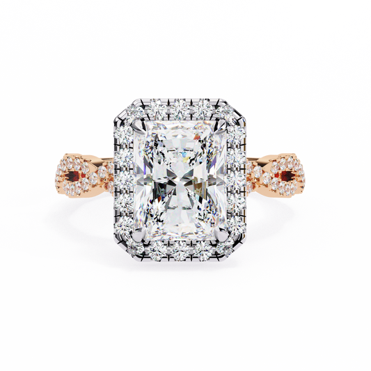 Majestic Twist Lab Grown Diamond Ring