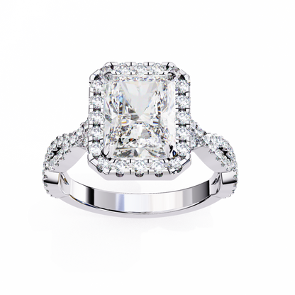 Majestic Twist Lab Grown Diamond Ring