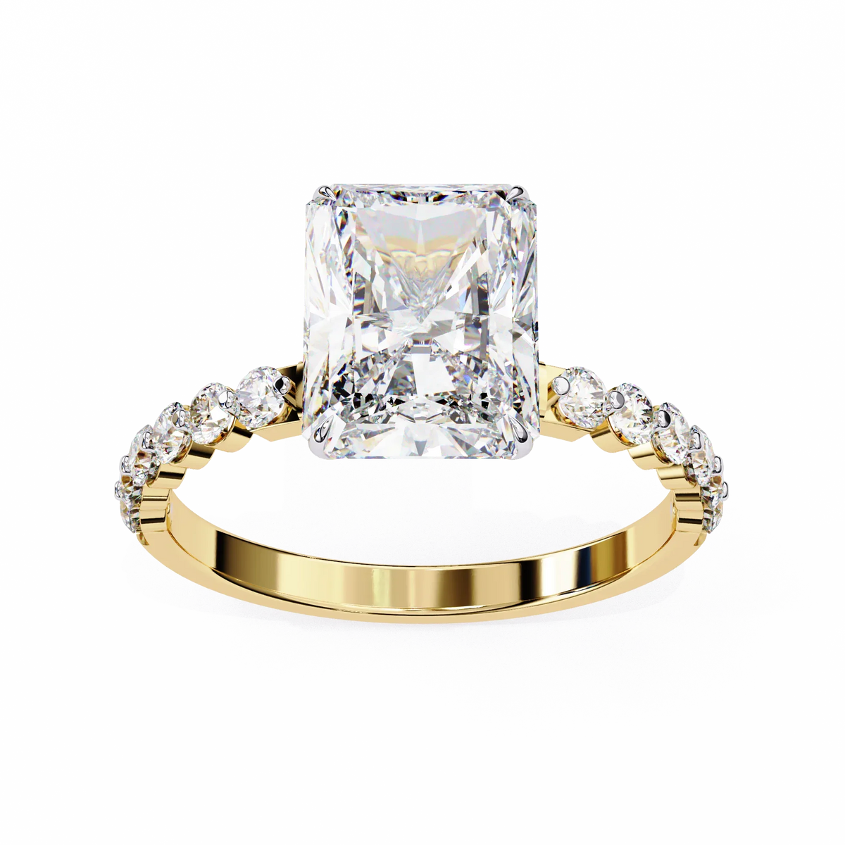 Radiant Grace Lab Grown Diamond Ring - Ophiratbf