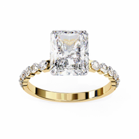 Radiant Grace Lab Grown Diamond Ring - Ophiratbf