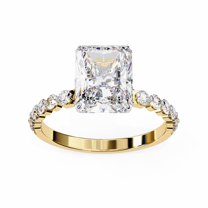 Radiant Grace Lab Grown Diamond Ring