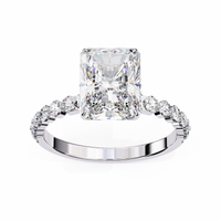 Radiant Grace Lab Grown Diamond Ring - Ophiratbf