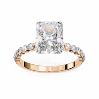 Radiant Grace Lab Grown Diamond Ring - Ophiratbf