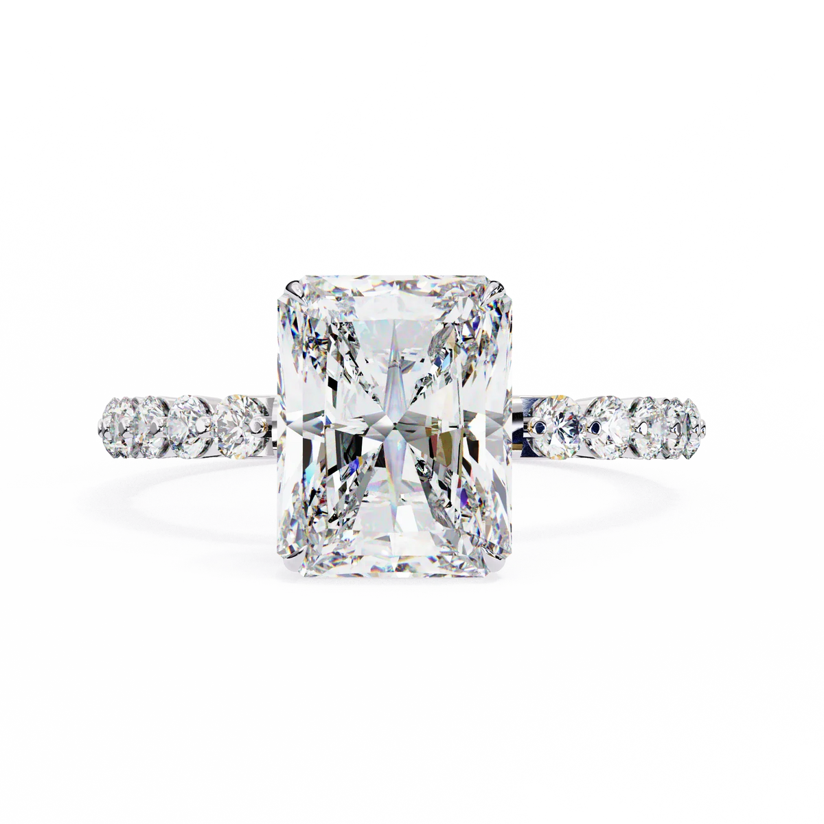 Radiant Grace Lab Grown Diamond Ring - Ophiratbf