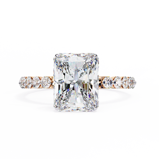 Radiant Grace Lab Grown Diamond Ring
