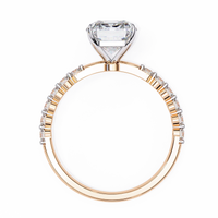 Radiant Grace Lab Grown Diamond Ring - Ophiratbf
