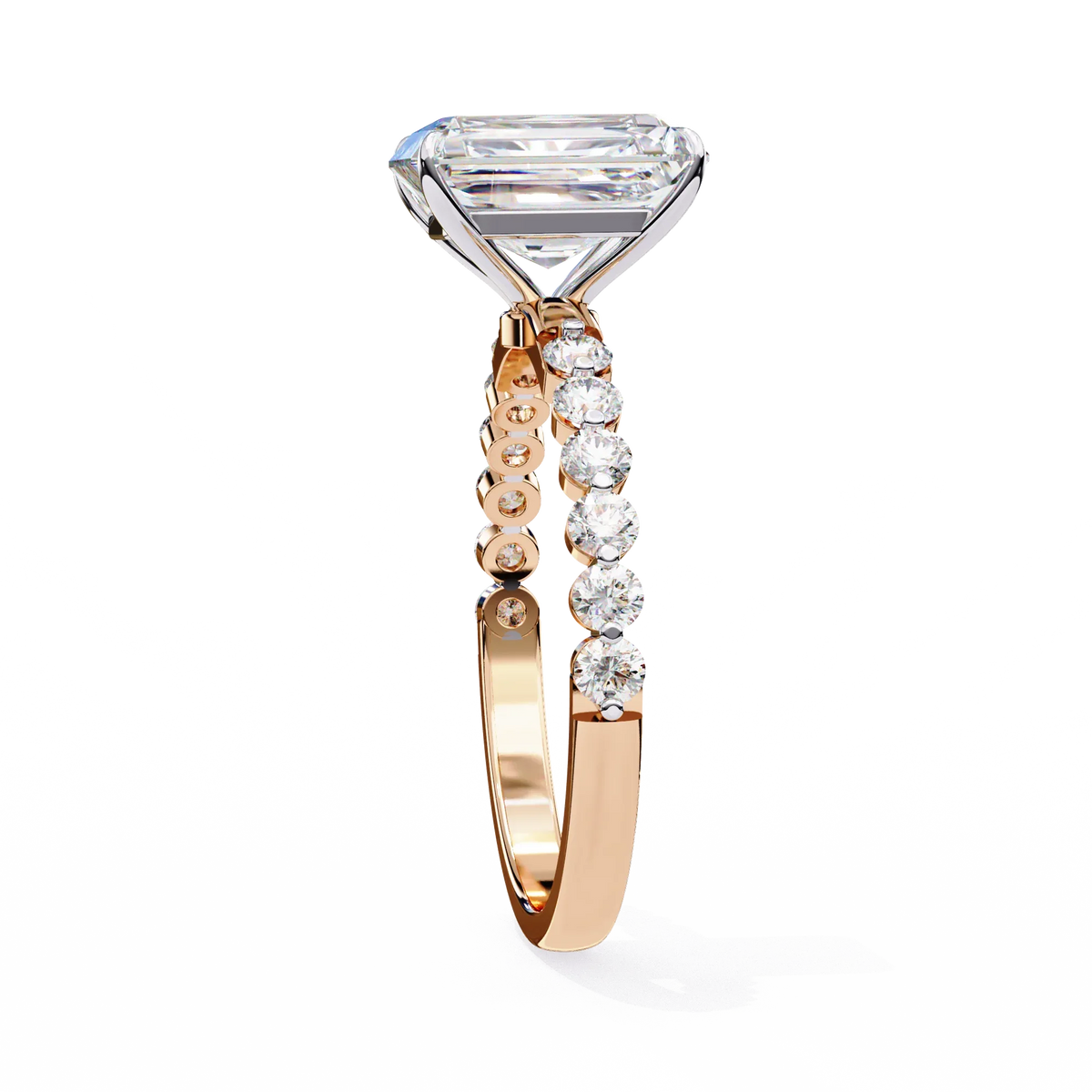 Radiant Grace Lab Grown Diamond Ring - Ophiratbf