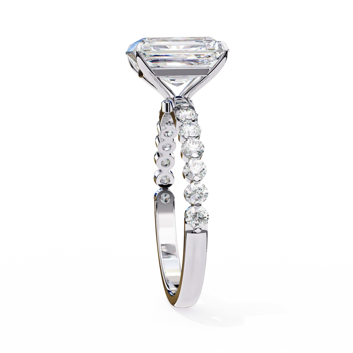Radiant Grace Lab Grown Diamond Ring - Ophiratbf