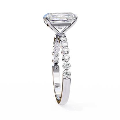 Radiant Grace Lab Grown Diamond Ring