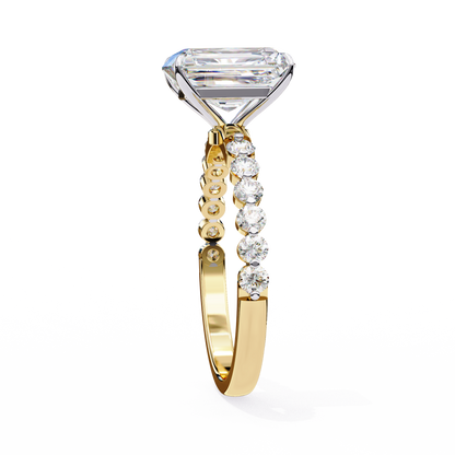 Radiant Grace Lab Grown Diamond Ring