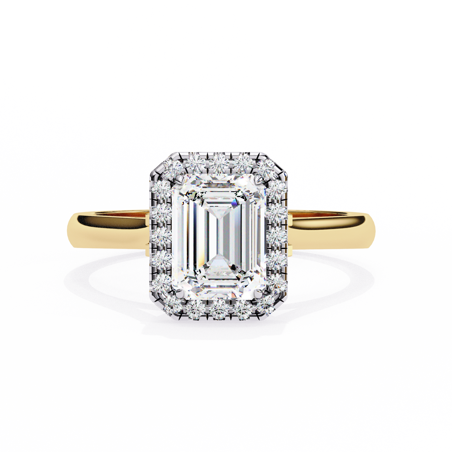 celeste charm lab grown diamond ring