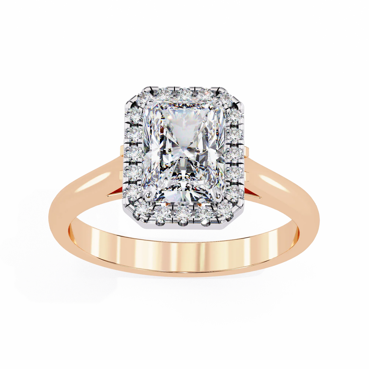 Radiant Grace Lab Grown Diamond Ring - Ophiratbf