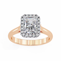 Radiant Grace Lab Grown Diamond Ring - Ophiratbf
