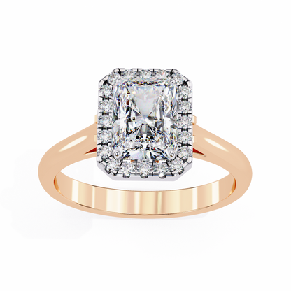 Radiant Grace Lab Grown Diamond Ring
