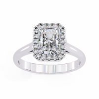 Radiant Grace Lab Grown Diamond Ring - Ophiratbf