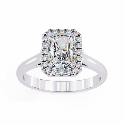 Radiant Grace Lab Grown Diamond Ring