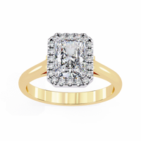 Radiant Grace Lab Grown Diamond Ring - Ophiratbf
