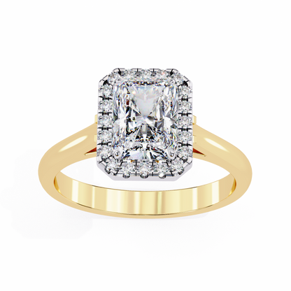 Radiant Grace Lab Grown Diamond Ring