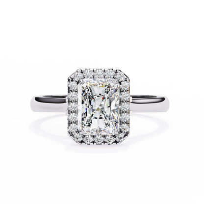 Radiant Grace Lab Grown Diamond Ring