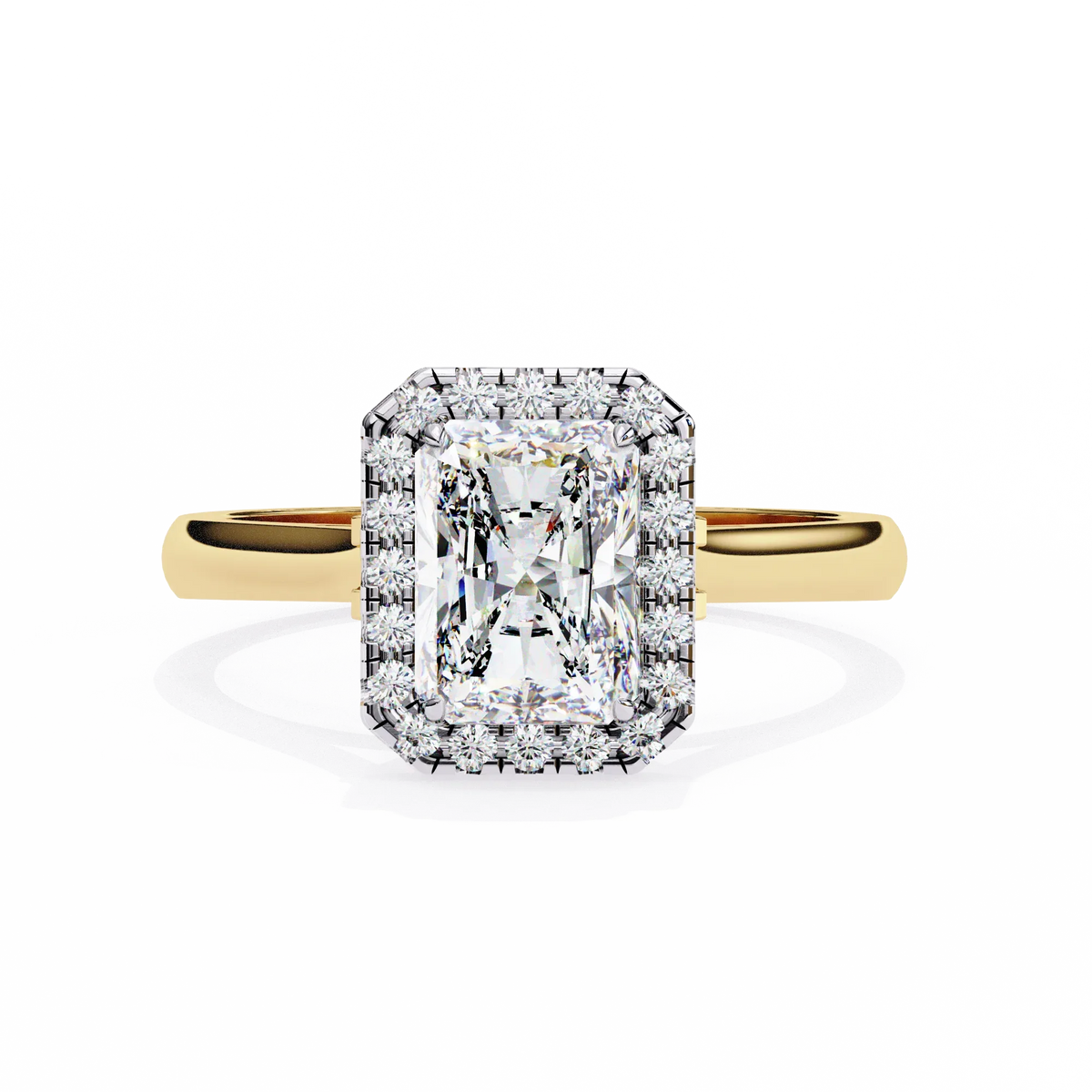 Radiant Grace Lab Grown Diamond Ring - Ophiratbf