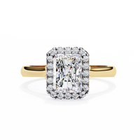Radiant Grace Lab Grown Diamond Ring - Ophiratbf