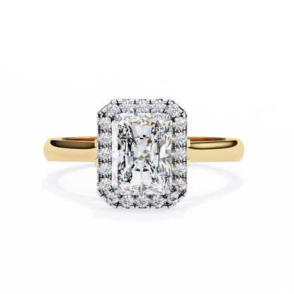 Radiant Grace Lab Grown Diamond Ring