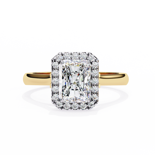 Radiant Grace Lab Grown Diamond Ring