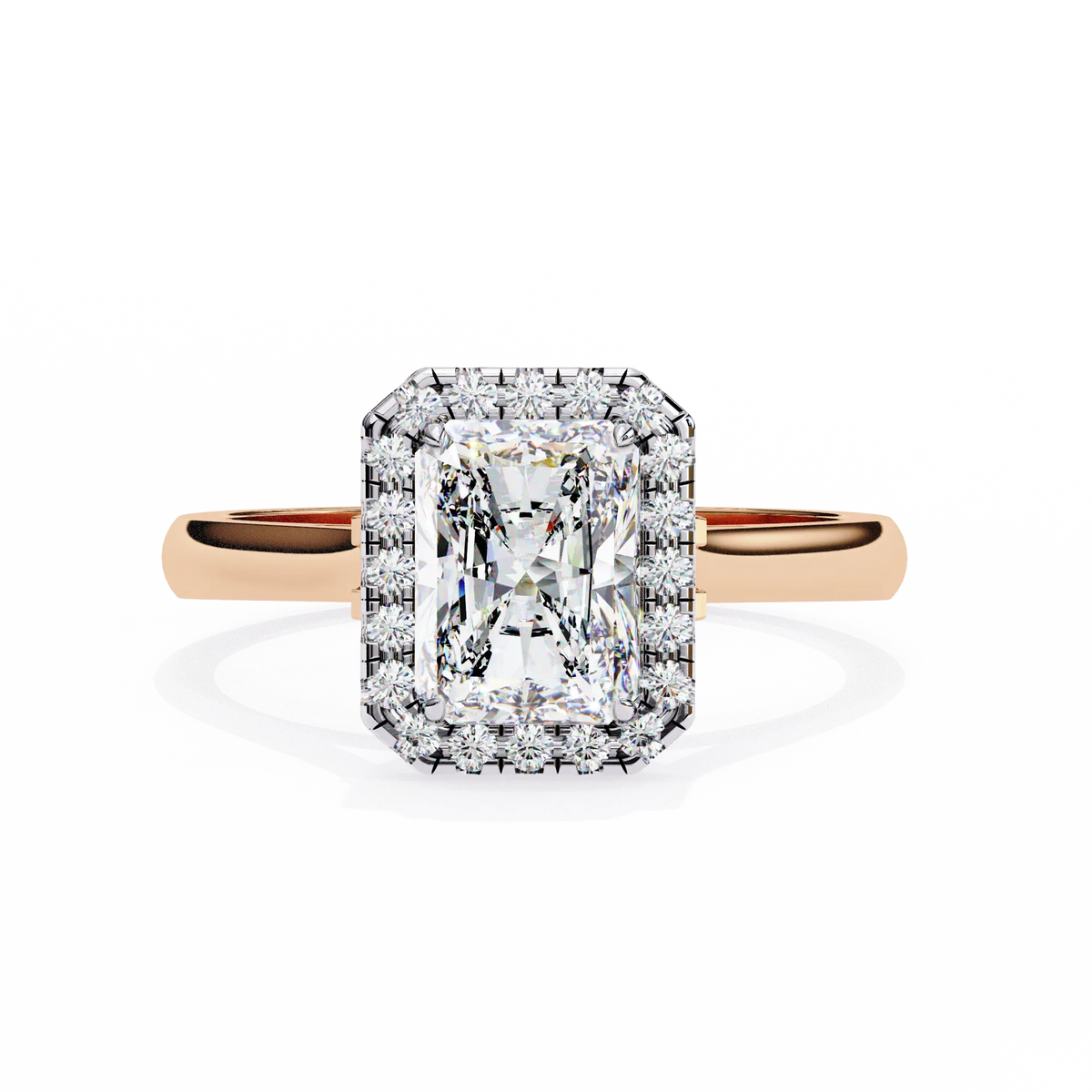 Radiant Grace Lab Grown Diamond Ring - Ophiratbf