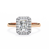 Radiant Grace Lab Grown Diamond Ring - Ophiratbf