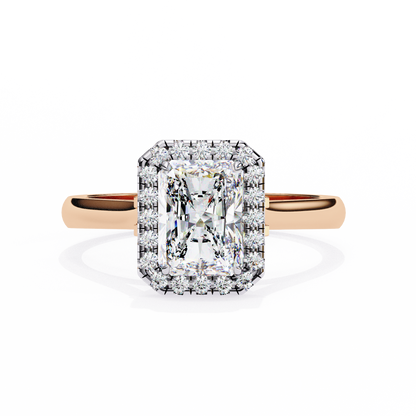 Radiant Grace Lab Grown Diamond Ring