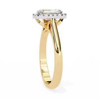 Radiant Grace Lab Grown Diamond Ring - Ophiratbf