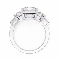 Radiant Harmony Lab Grown Diamond Ring - Ophiratbf