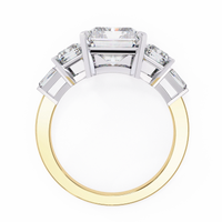Radiant Harmony Lab Grown Diamond Ring - Ophiratbf