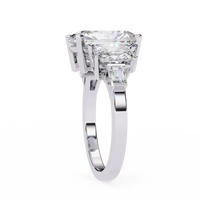 Radiant Harmony Lab Grown Diamond Ring - Ophiratbf