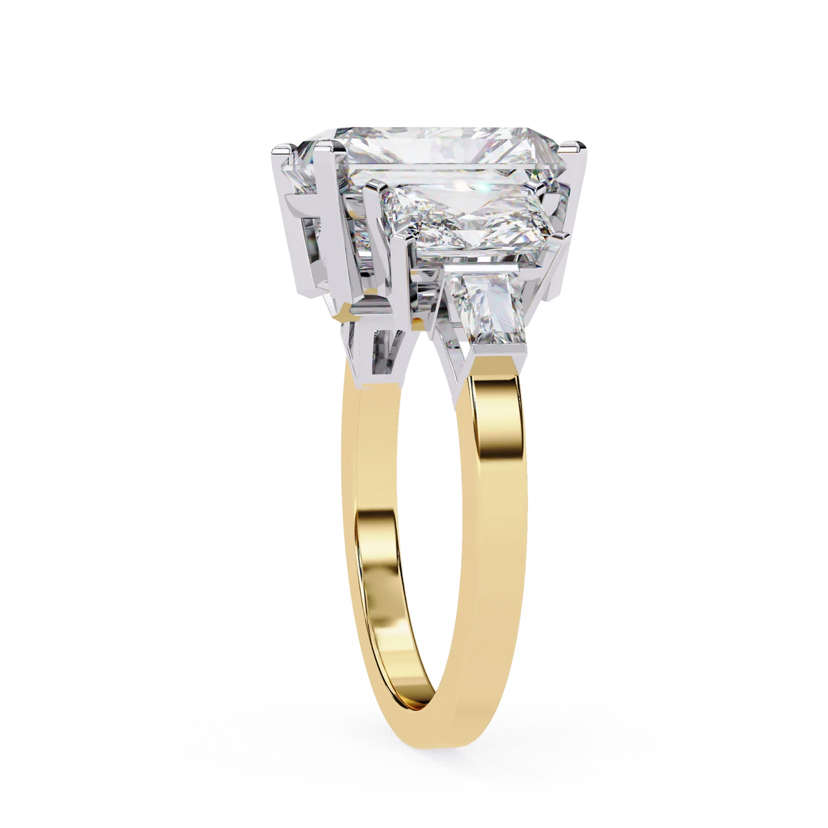 Radiant Harmony Lab Grown Diamond Ring - Ophiratbf