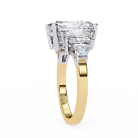 Radiant Harmony Lab Grown Diamond Ring - Ophiratbf