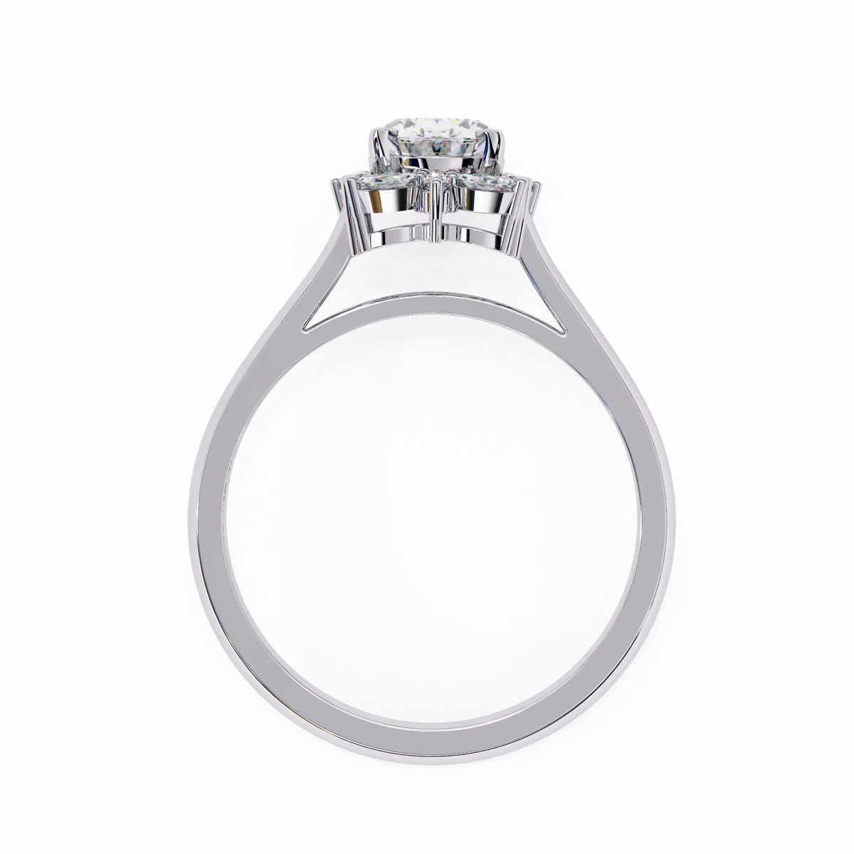 Radiance Cluster Lab Grown Diamond Ring - Ophiratbf