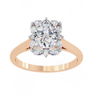 Radiance Cluster Lab Grown Diamond Ring - Ophiratbf